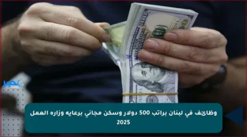 وظائف في لبنان براتب 500 دولار وسكن مجاني برعاية وزارة العمل 2025